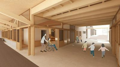 作品「春日台センターセンター l Kasugadai Center Center」の画像 その4 (建築家 : 金野 千恵)