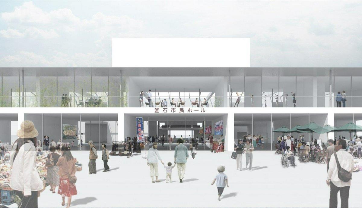 Image of "釜石市民ホール プロポーザル | Kamaishi Civic Hall Proposal", the work by architect : Chie Konno (image number 1)