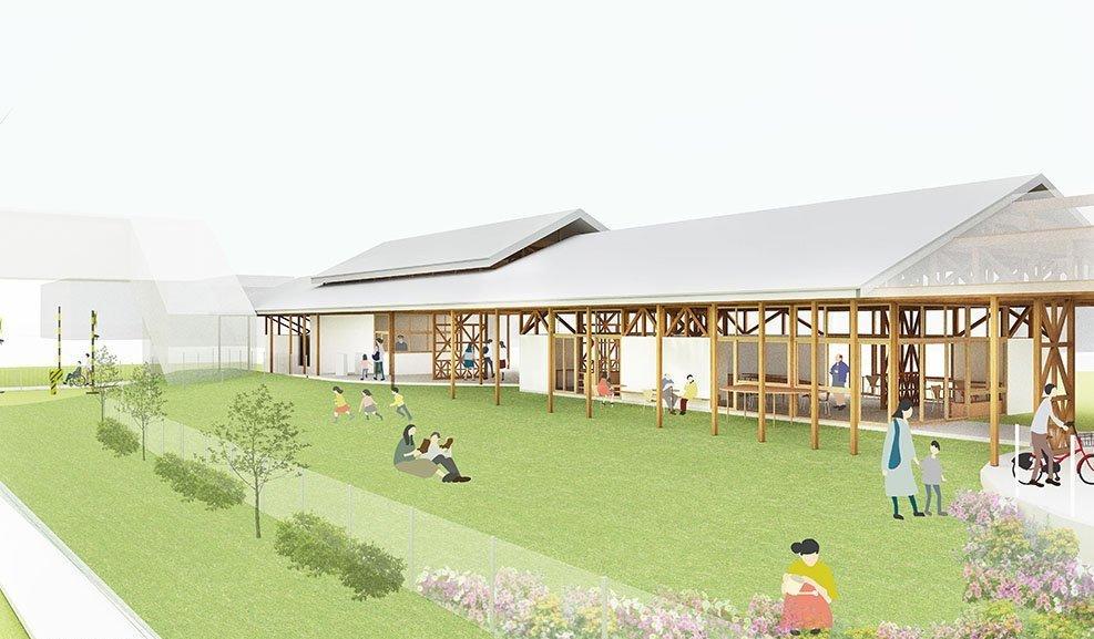 作品「高鍋駅舎改修工事プロポーザル ｜ TAKANABE Station Proposal」の画像 その1 （建築家 : 金野 千恵）