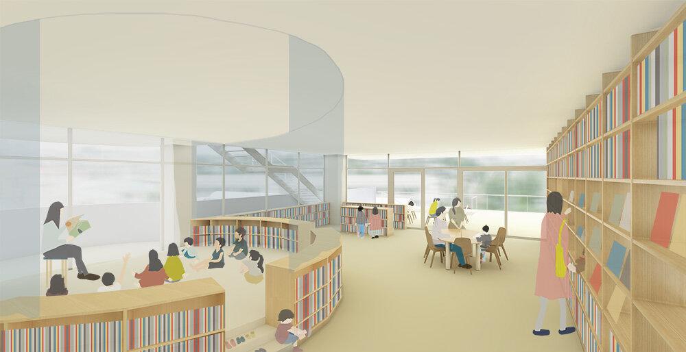 作品「琴浦町生涯学習センター | Kotoura town Lifelong Learning Center」の画像 その17 （建築家 : 金野 千恵）