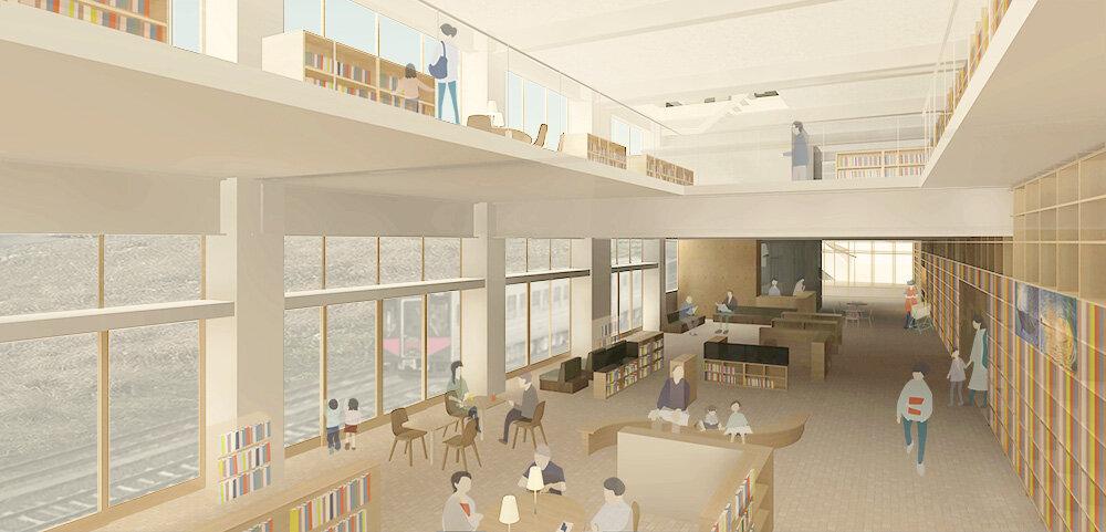 作品「琴浦町生涯学習センター | Kotoura town Lifelong Learning Center」の画像 その15 （建築家 : 金野 千恵）