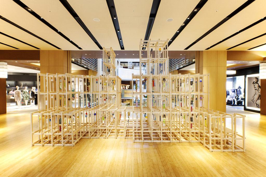 装飾画現代シンプルレストラン掛け絵京野奈伊出品r 風鈴彩祭 2012 | Architect: Koichi Suzuno | japanese