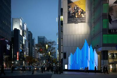 作品「Sony Building “Crystal Aqua Trees”2012」の画像 その5 （建築家 : 鈴野 浩一）