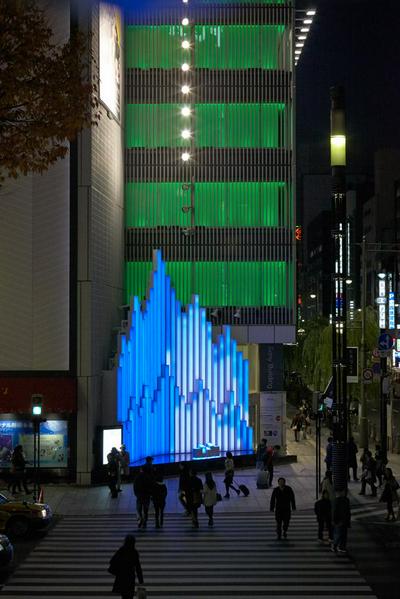 作品「Sony Building “Crystal Aqua Trees”2012」の画像 その6 （建築家 : 鈴野 浩一）