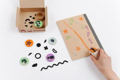 作品「じぶんでつくる 紙のスタンプキット」の画像 その3 （建築家 : 鈴野 浩一）