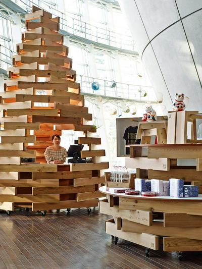 作品「スーベニアフロムトーキョー 1F ミュージアムショップ」の画像 その8 （建築家 : 鈴野 浩一）