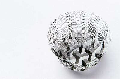 作品「空気の器(BLACK&WHITE PATTERN 2)」の画像 その2 (建築家 : 鈴野 浩一)
