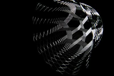 作品「空気の器（BLACK&WHITE PATTERN 2）」の画像 その5 （建築家 : 鈴野 浩一）