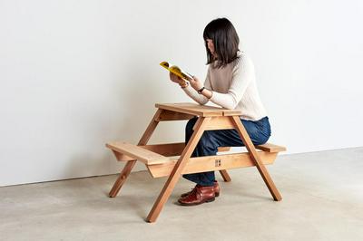 作品「リトル ピクニック テーブル」の画像 その2 （建築家 : 鈴野 浩一）