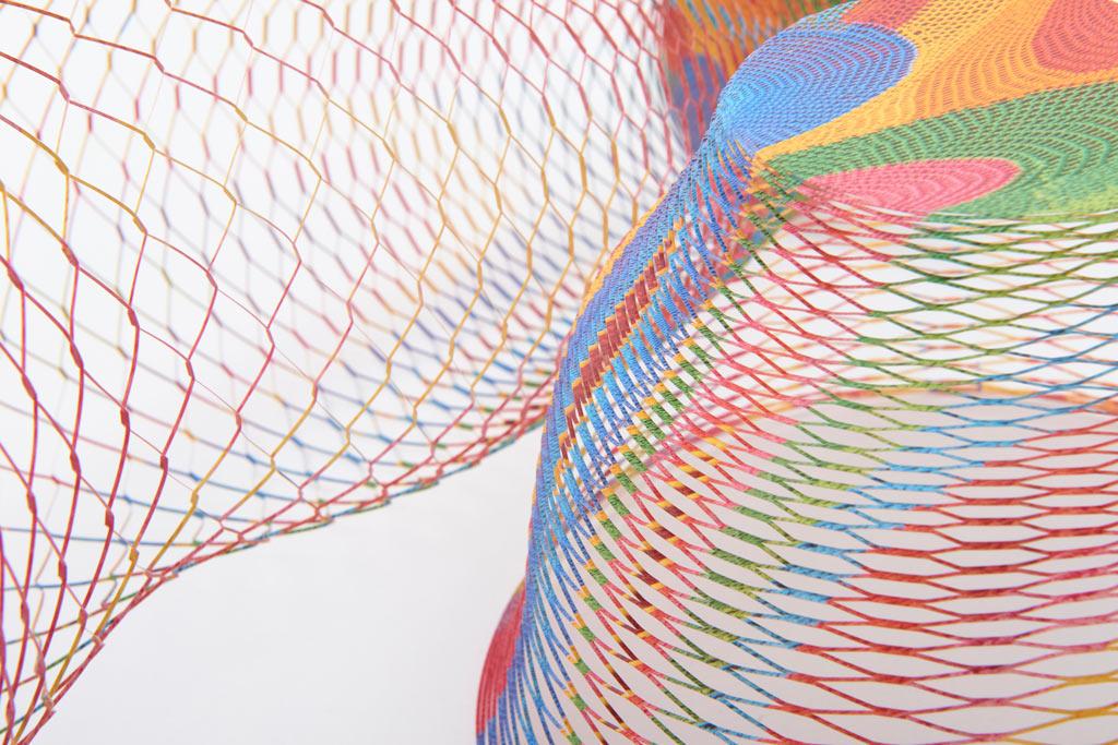 作品「空気の器 (OPEN-AIR, WOODS OF NET, STAINED GLASS)」の画像 その4 （建築家 : 鈴野 浩一）