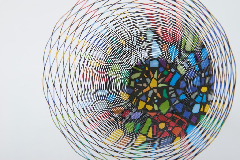 作品「空気の器 (OPEN-AIR, WOODS OF NET, STAINED GLASS)」の画像 その6 （建築家 : 鈴野 浩一）