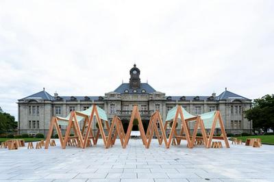 作品「さんもん（みちのおくの芸術祭 山形ビエンナーレ2018）」の画像 その1 （建築家 : 鈴野 浩一）