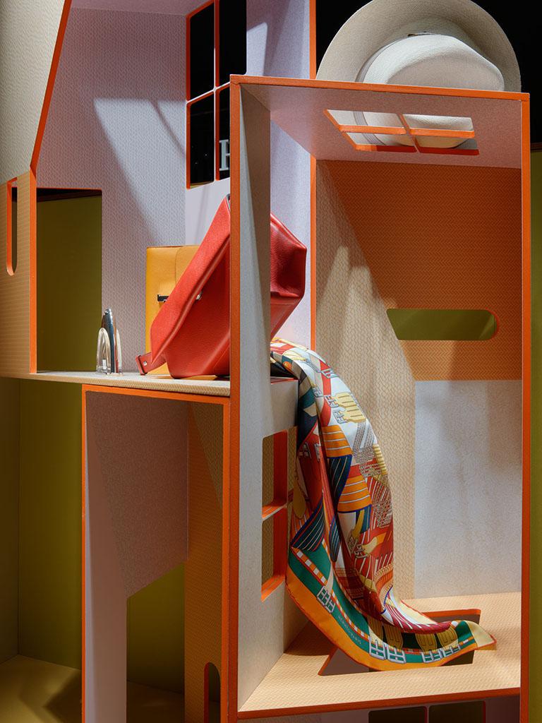作品「エルメス 2019SS ウィンドウディスプレイ」の画像 その5 （建築家 : 鈴野 浩一）