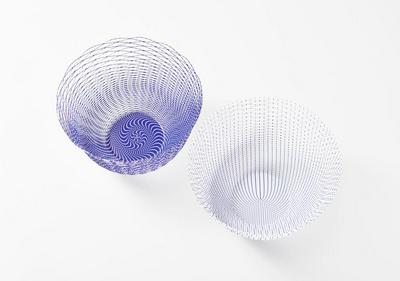 作品「空気の器 (5050 DOTS, INTERWOVEN, LUCKY LUCKY)」の画像 その1 （建築家 : 鈴野 浩一）