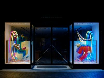 作品「エルメス丸の内店 リニューアルオープン ウィンドウディスプレイ」の画像 その4 （建築家 : 鈴野 浩一）