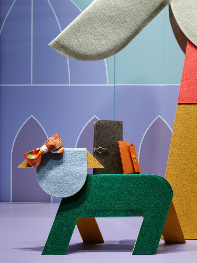 Image of "エルメス 2020A/W ウィンドウディスプレイ 動物のパレード", the work by architect : Koichi Suzuno (image number 4)