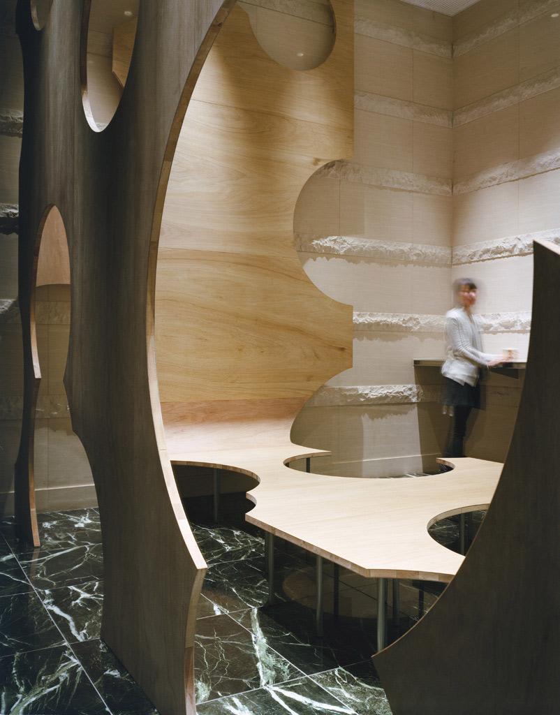 Image of "ブーリアン （東京大学医学部教育研究棟 鉄門カフェ）", the work by architect : Koichi Suzuno (image number 17)