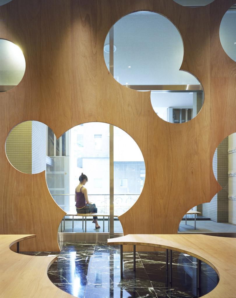 Image of "ブーリアン （東京大学医学部教育研究棟 鉄門カフェ）", the work by architect : Koichi Suzuno (image number 9)