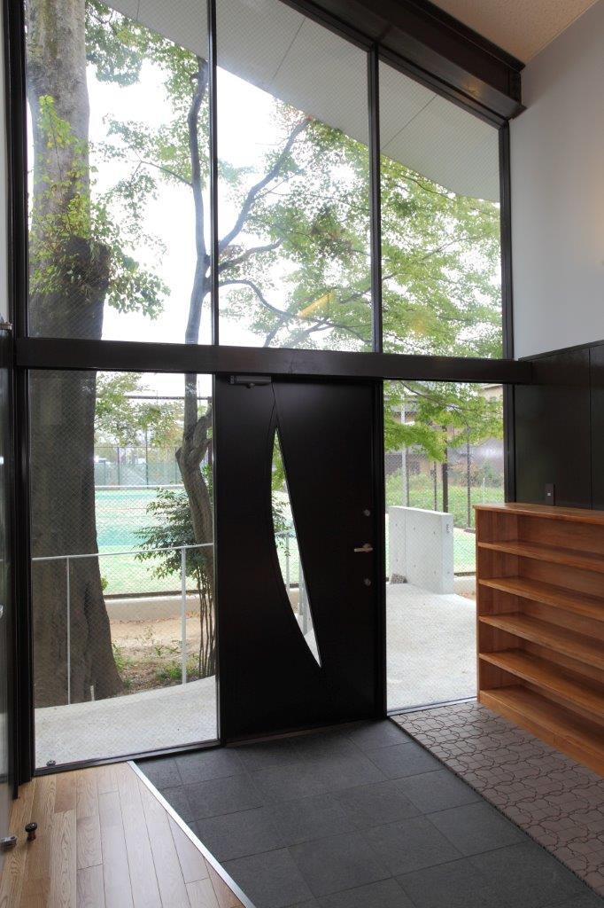 作品「ヴィアトール学園洛星中・高等学校：弓道場｜St.Viator Rakusei Junior and Senior High School: Archery Range」の画像 その11 （建築家 : 武富 恭美）