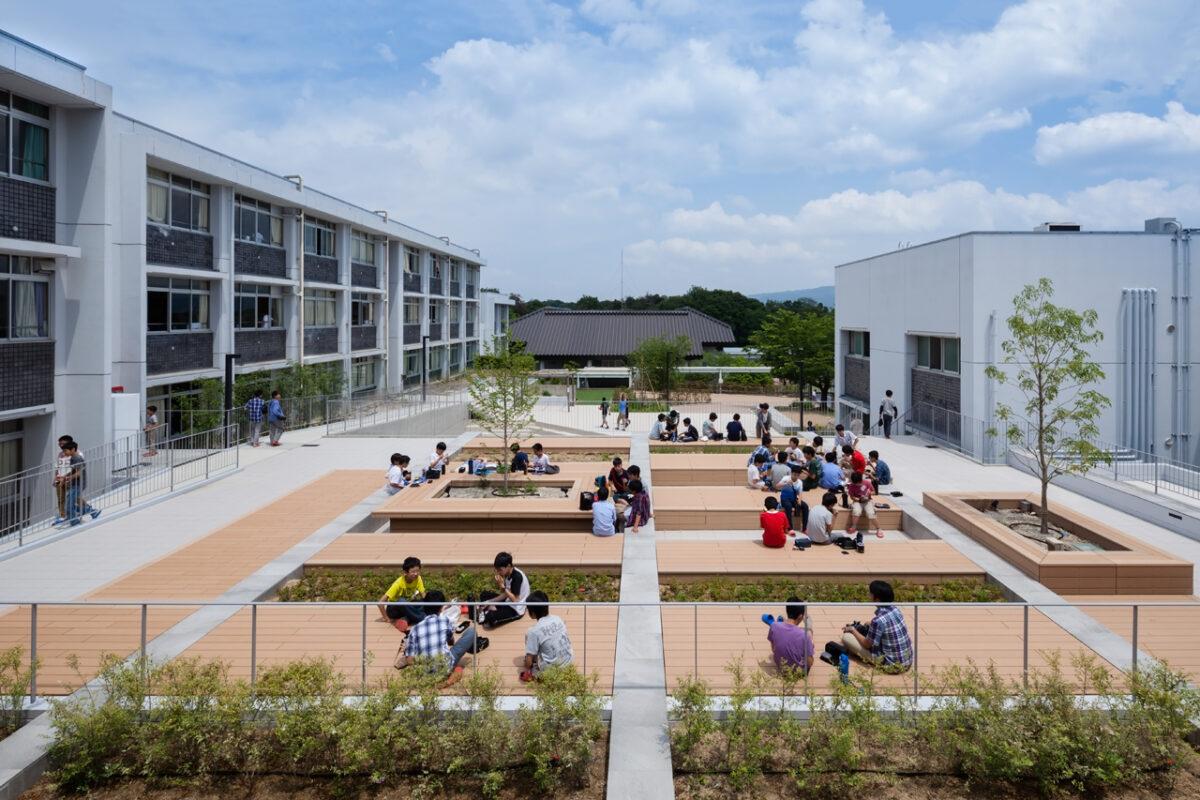 作品「東大寺学園：雑華ホール／サンガティ・スクエア｜Todaijigakuen Junior and Senior High School: Zakke Hall / Samgati Square」の画像 その3 （建築家 : 武富 恭美）