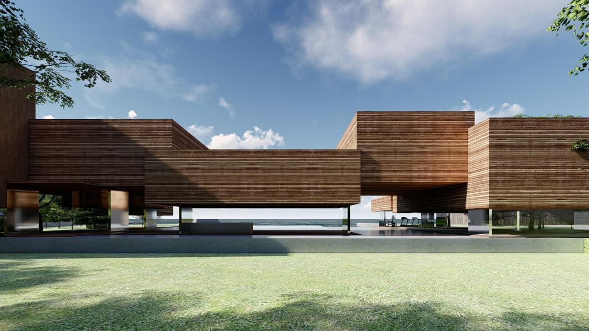 作品「海辺のゲストハウス」の画像 その1 （建築家 : 松田 仁樹）