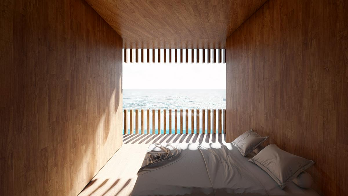 作品「海辺のゲストハウス」の画像 その7 （建築家 : 松田 仁樹）