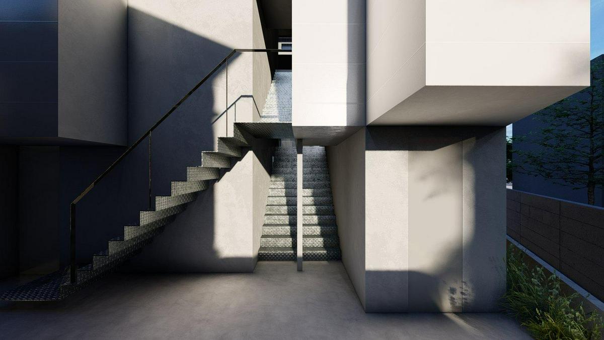 作品「APARTMENT IN FUKUOKA」の画像 その2 （建築家 : 松田 仁樹）